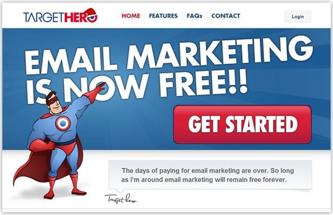 Target hero email marketing tools