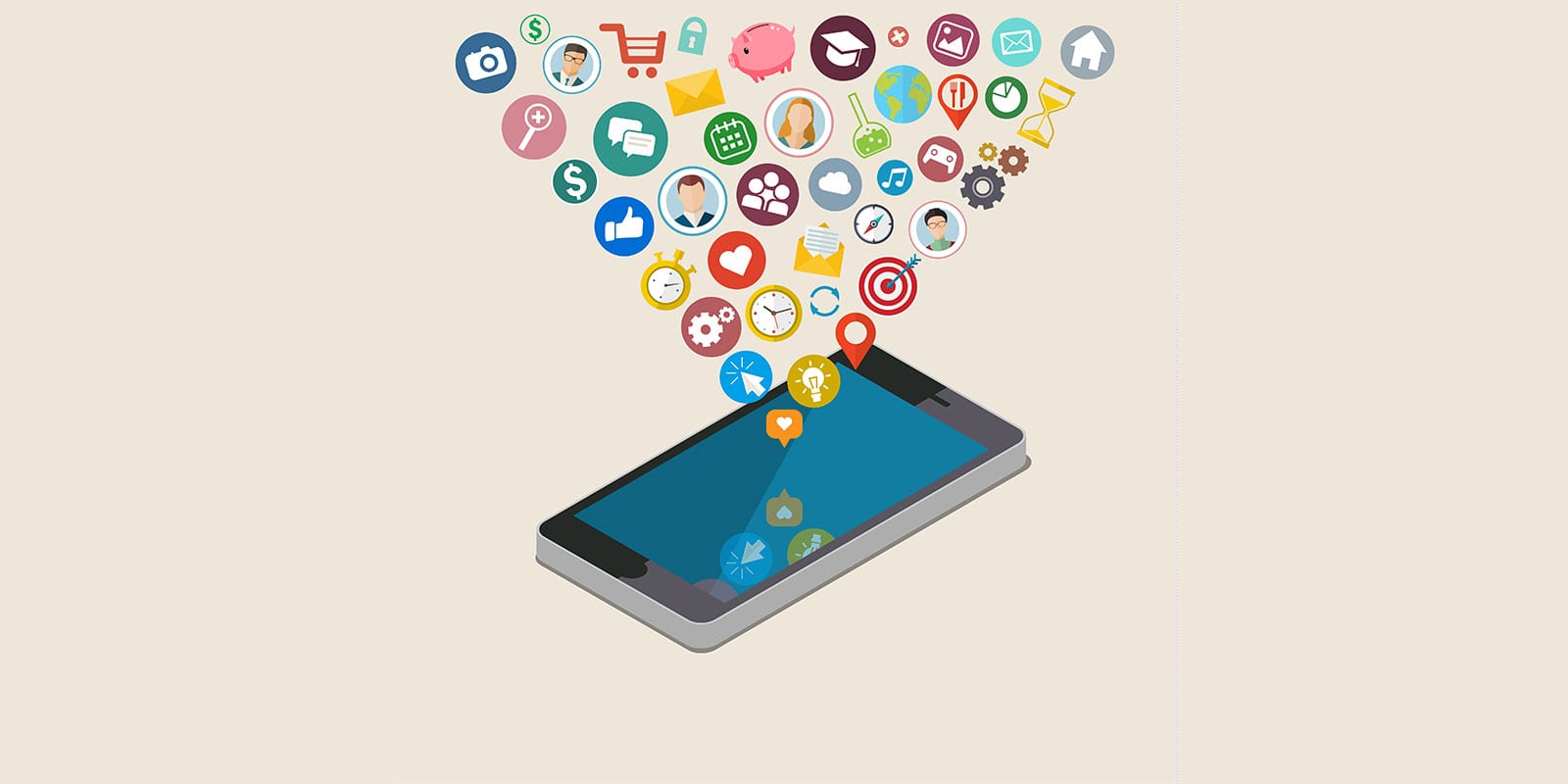 20 Social Media Icon Pack Including google play sound tinder