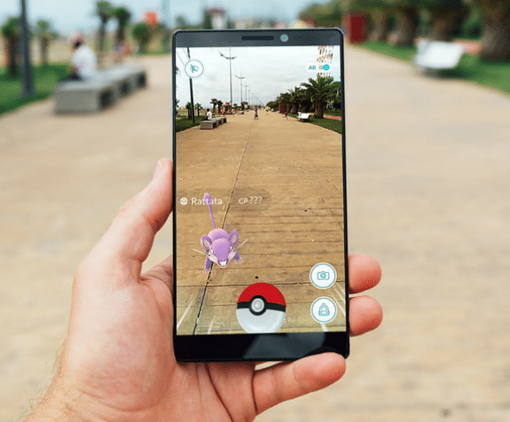 augmented reality pokemon pergi