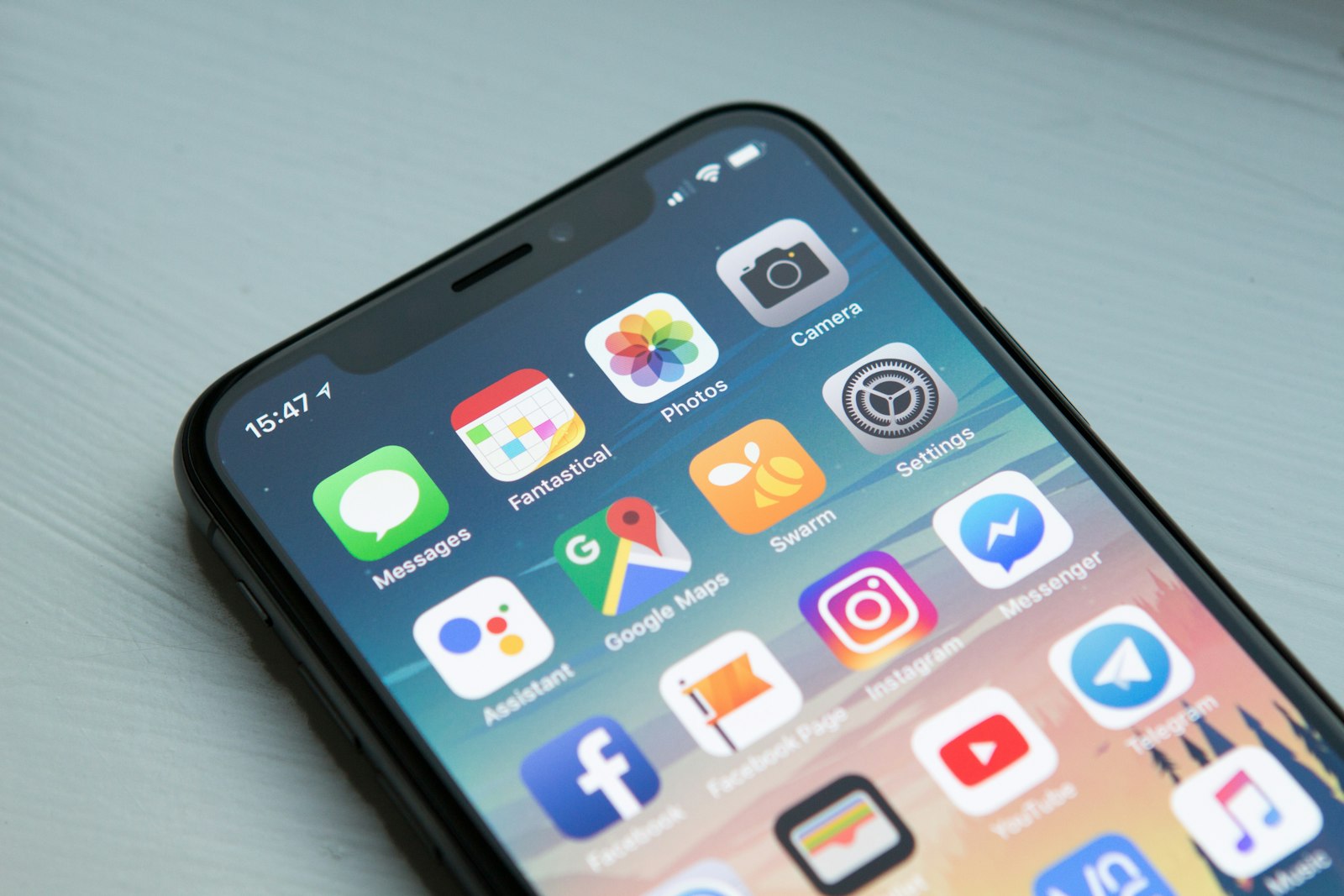 Smartphone displaying a mobile app, representing a mobile app reseller business