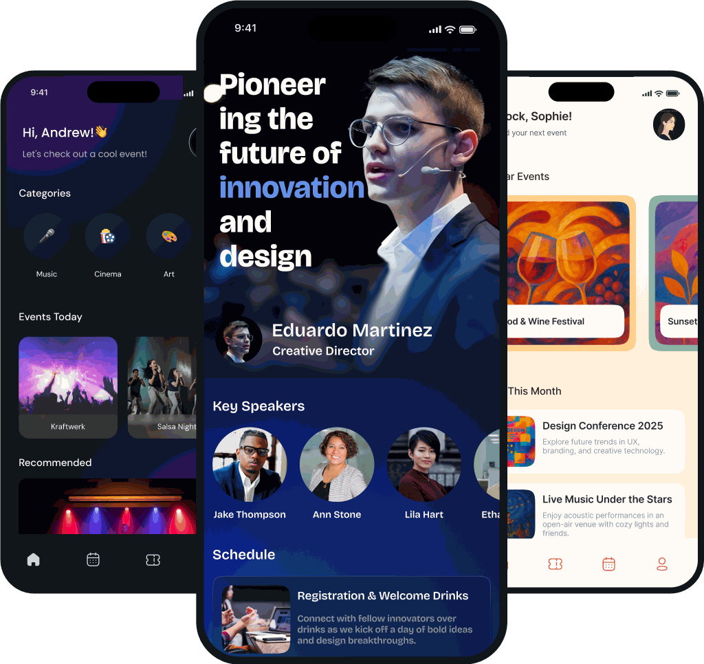 Event app built with Buildfire